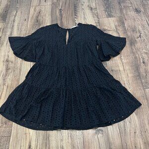 Mustard Seed Eyelet Dress | Size M